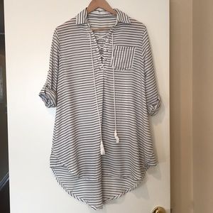 Beach / Swim Cover/Shirt Dress